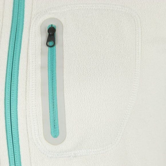 Eddie Bauer First Ascent Women's XS Off White Fleece Full Zip Jacket - Picture 8 of 10